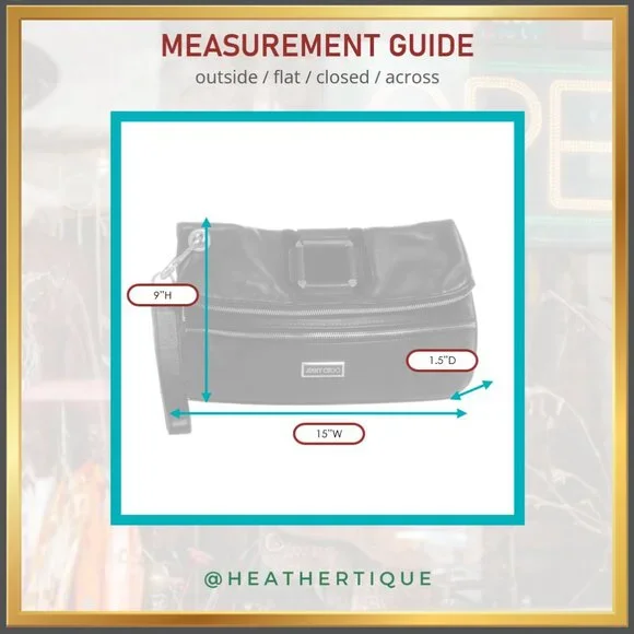 Jimmy Choo Black Leather Mave Foldover Clutch Carry Bag Authentic - Picture 5 of 17